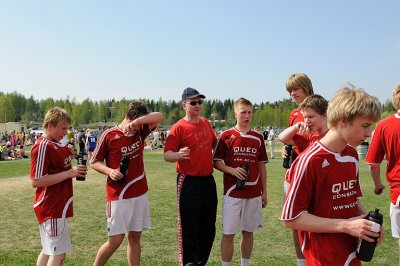 Sjundeåcup 2010 blandade bilder flera årsklasser