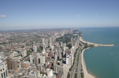 From the Hancock Observatory Tower