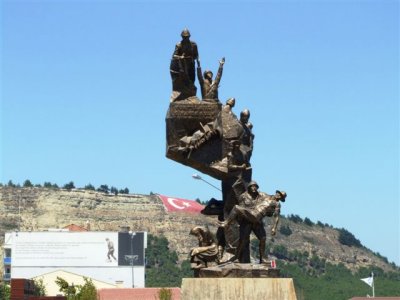 Gallipoli (13).Turkish Memorial in Peace park