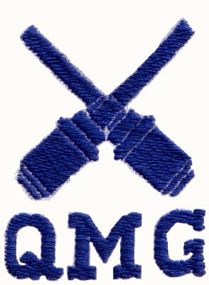 QMG Quarter Master Gunner rating Badge , operates the weapons systems, provides gun crews