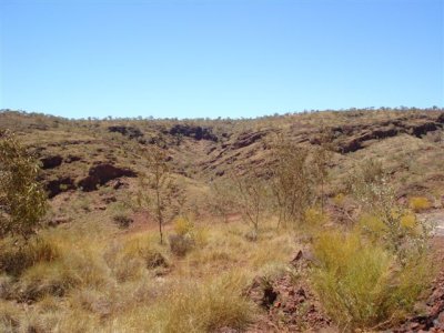 Packsaddle rugged landscape