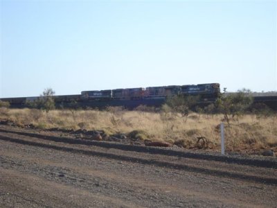 start of a 3.5 km long train