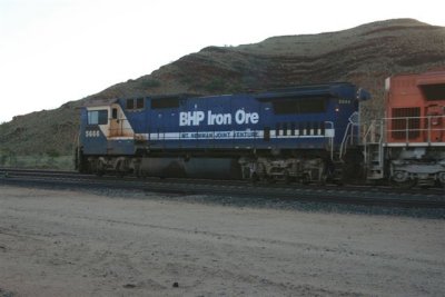Redmont Iron Ore loco's common site