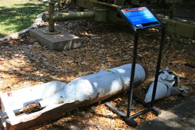 Darwin Military Museum Jap bombs