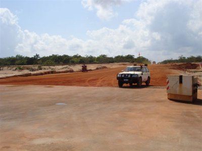 Road to Wadeye site
