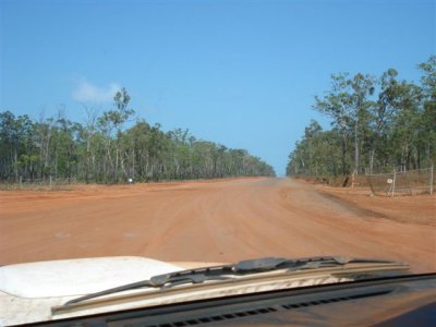 Wadeye site waiting for the Barge and tides (2).JPG