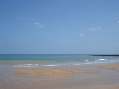 the Barge and low tides
