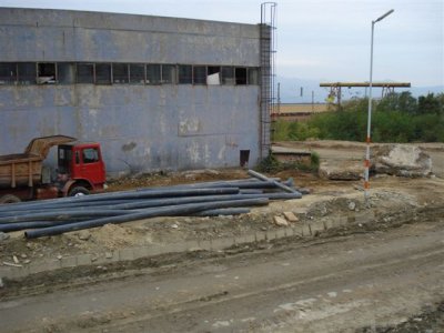 Core store pad removal and drainage 1.JPG