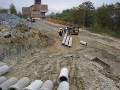 Core store pad removal and drainage 2.JPG