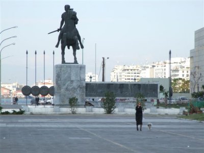 Alexander's monument.