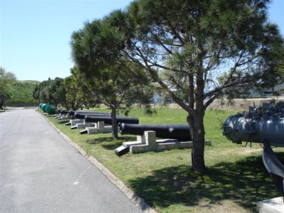 Naval Cannons and guns.JPG
