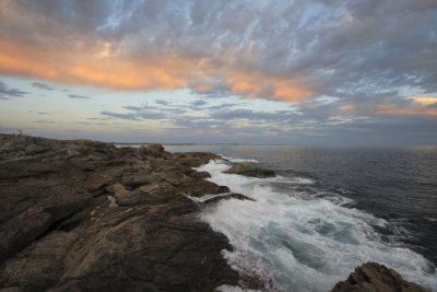 Sunset over Point Ellen