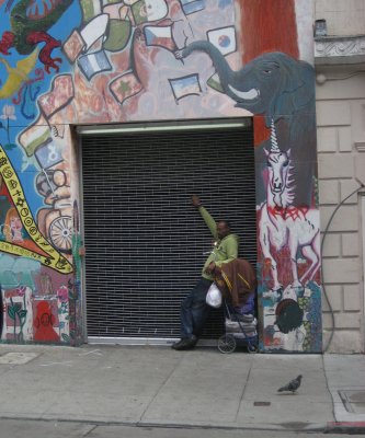 MAN AND MURAL