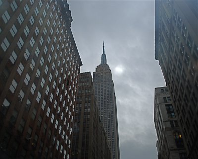 Windows Leading to The Empire State Building