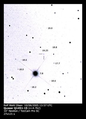 High redshift quasar Q1451-15