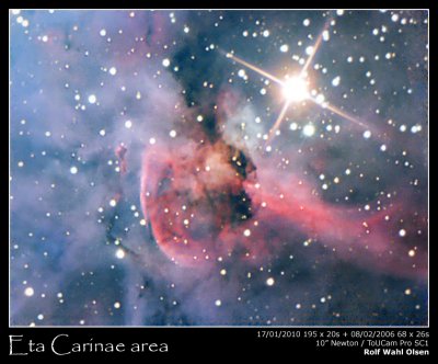 Eta Carinae and the Keyhole Nebula