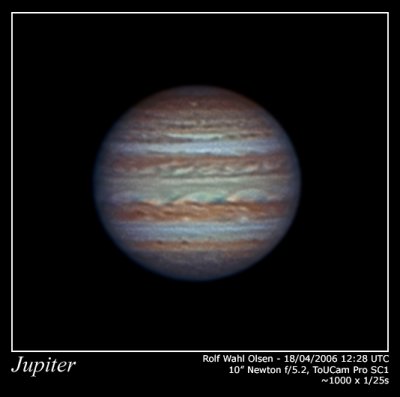 Jupiter in good seeing
