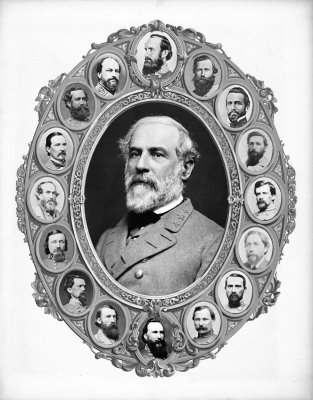 Lee and His Generals, Lithograph