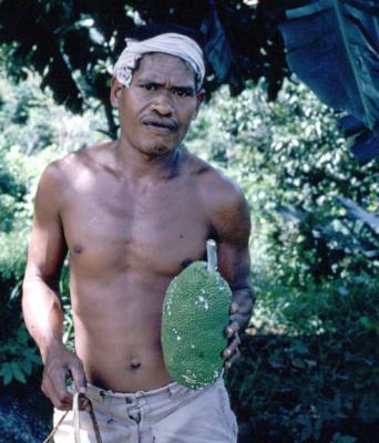 Man With Breadfruit