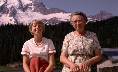 Mary and Grandma Bos