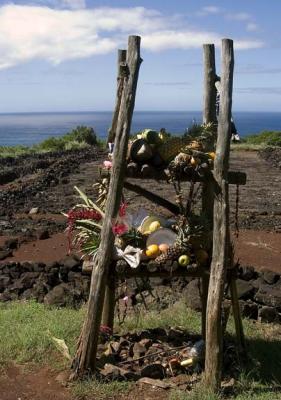 Heiau Offering
