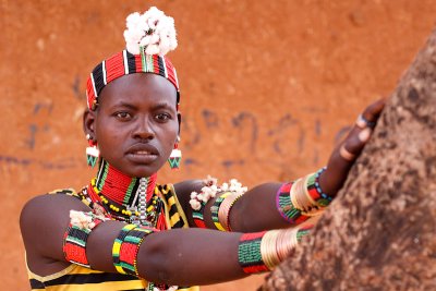 Tsemay girl from Weyto - Omo Valley in Ethiopia    **Full gallery here**