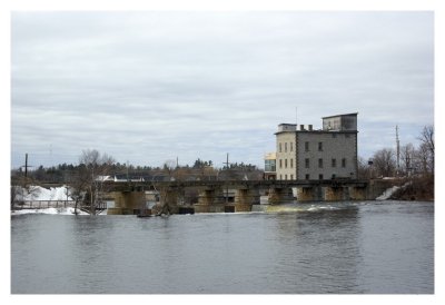 Train Bridge over the Mississippi