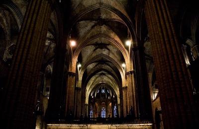 Inside La Seu.