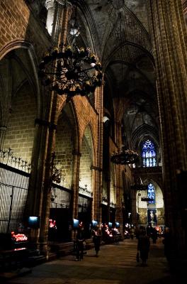 Inside La Seu.