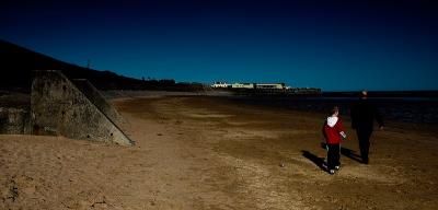 Arbroath Beach.