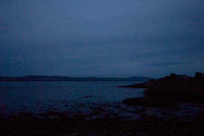 Dark and Blue.