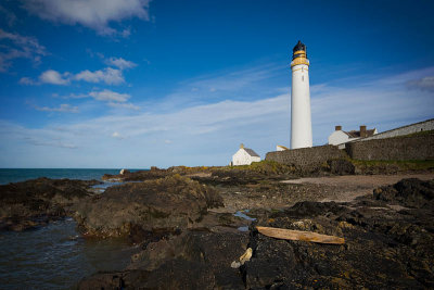 Scurdie Ness Lighthouse.