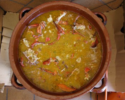 2008-08-10 Caldereta de Bogavante del Presi en C'an Reda