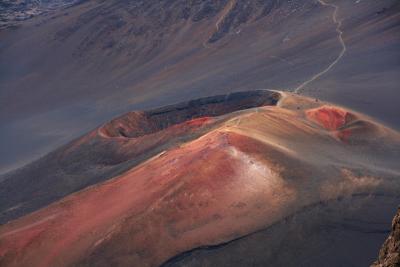 Crater inside the crater