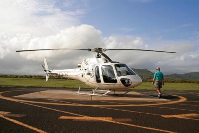 Getting ready to fly - Kauai