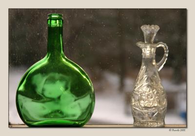 Bottles on a Windowsill