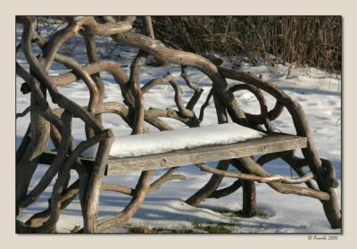 Adirondack Bench at Olana