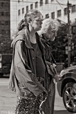 Street in 50mm Black & White. Candids