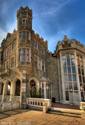 Casa Loma. West Wing from Park