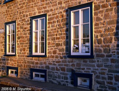Windows of Vieux Quebec #2