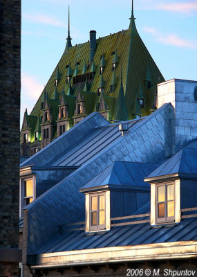 Roofs of Vieux Quebec