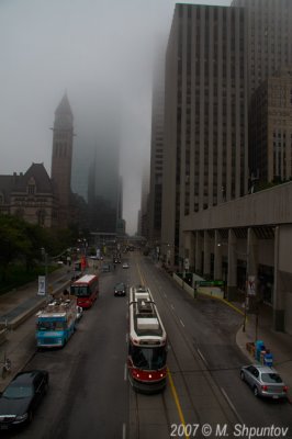 Queen Street in a Fog