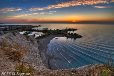 Sunrise Lake Ontario