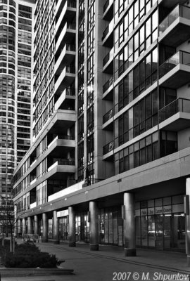 Balconies , Toronto BW