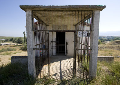 Entrance of the museumbuilding of Perdikas