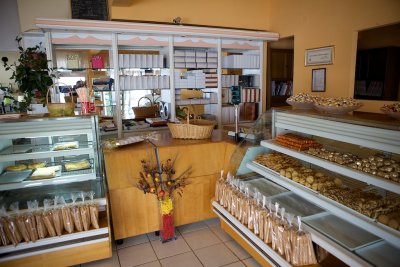 Inside traditional bakery
