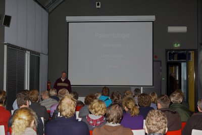 De fotograaf houdt ook een lezing