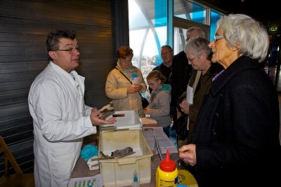 De workshop botten conserveren trok ook veel belangstelling