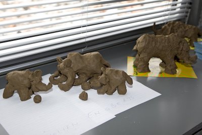 Het resultaat van de kunstenaars in spe