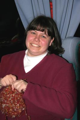 Jen Crochet on Bus